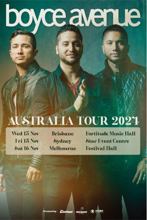 BOYCE AVENUE Boyce Avenue Melbourne